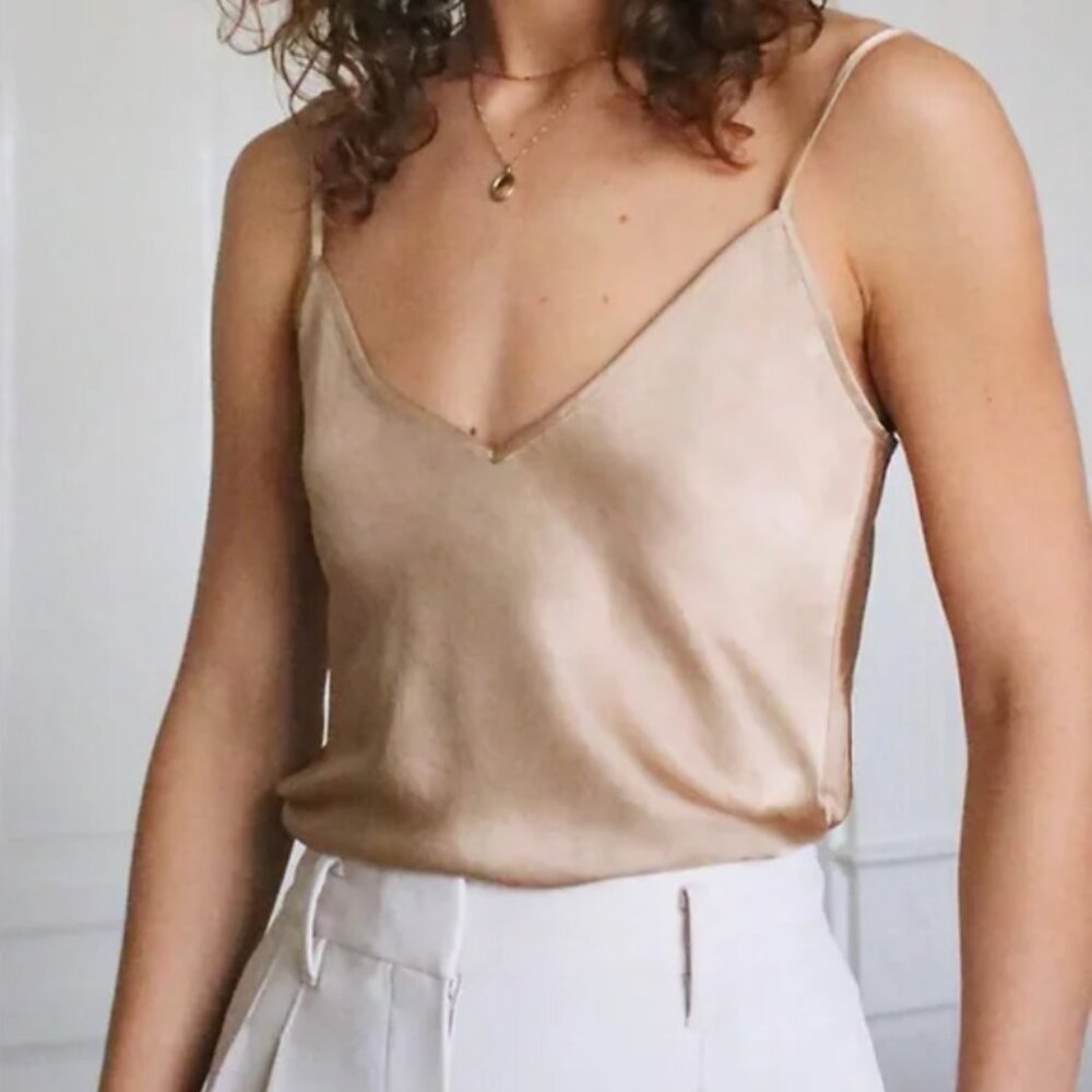 Wilfred Only Camisole Satin slip camisole